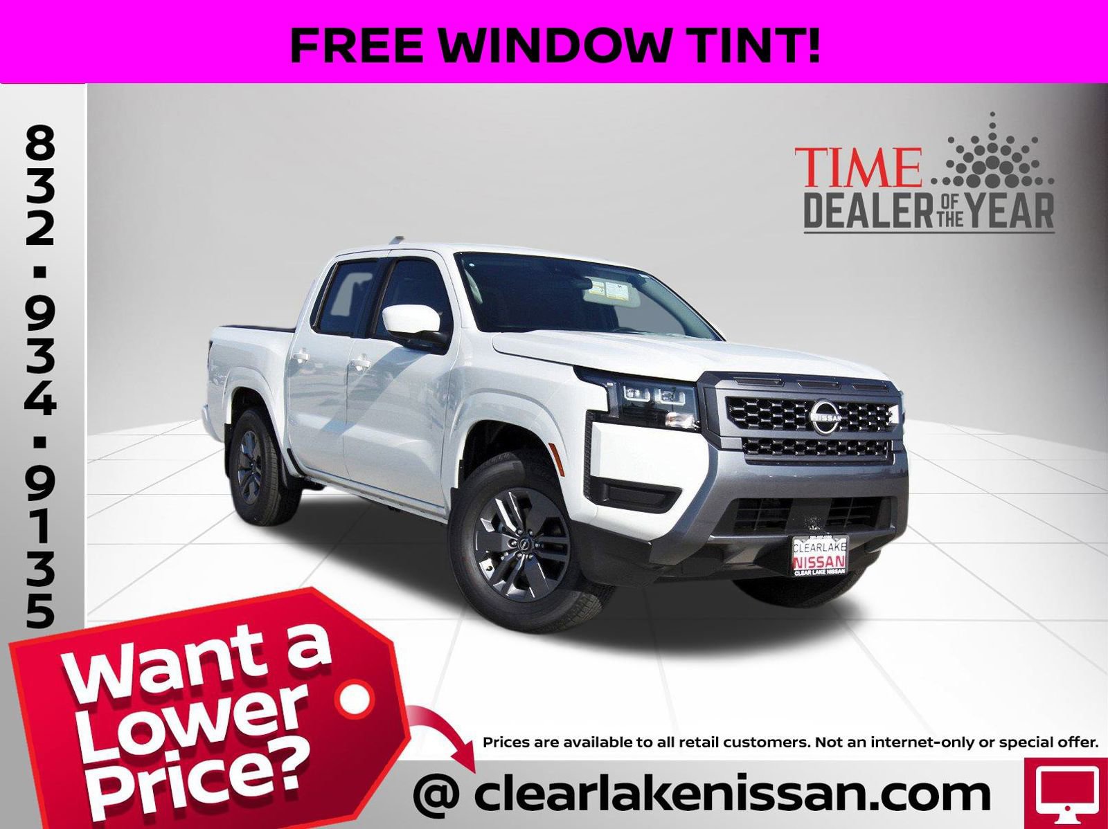 New 2026 Nissan Frontier SV w/ Tow Package image 1