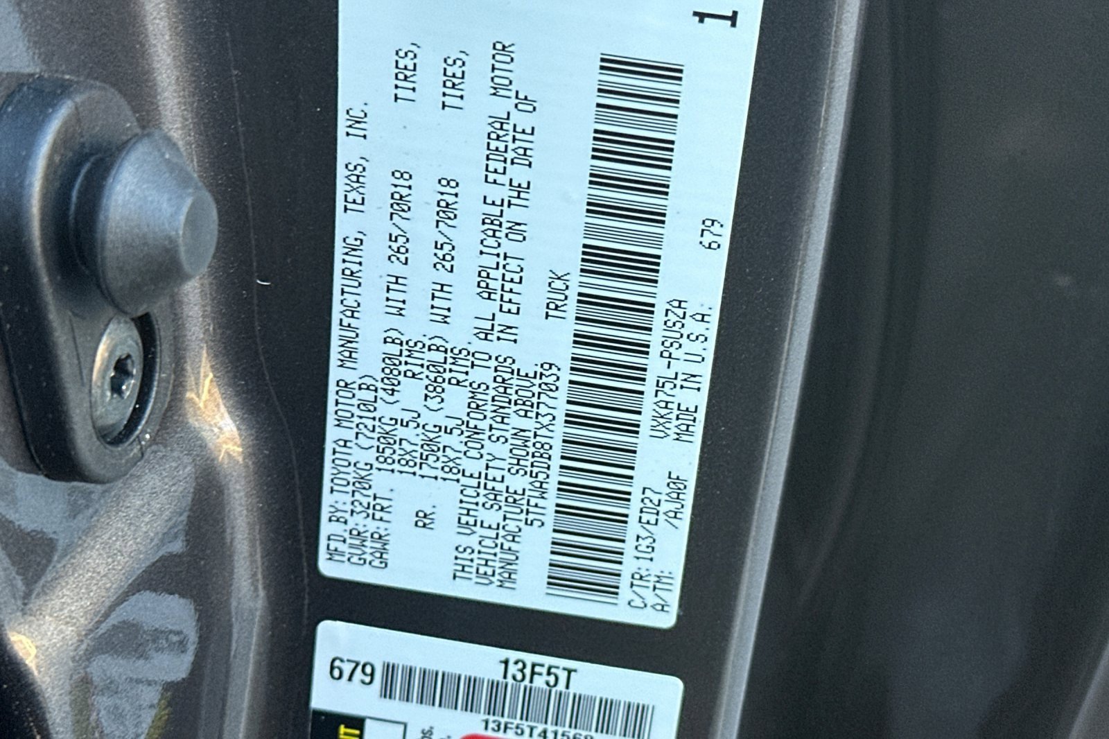 New 2026 Toyota Tundra SR5 image 31