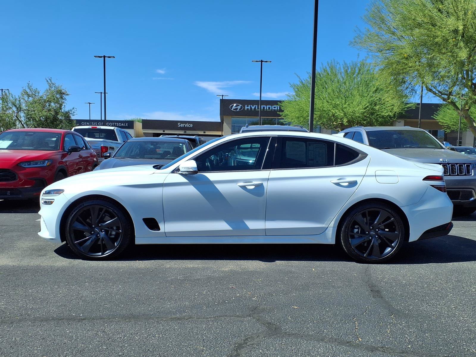 Used 2023 Genesis G70 2.0T w/ Sport Prestige Package RWD image 3