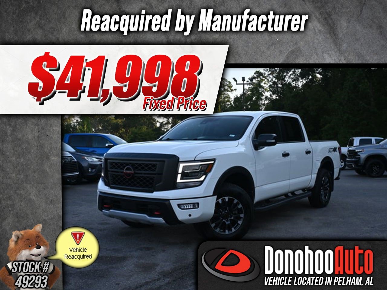 Used 2023 Nissan Titan PRO-4X w/ Pro-4x Convenience Package