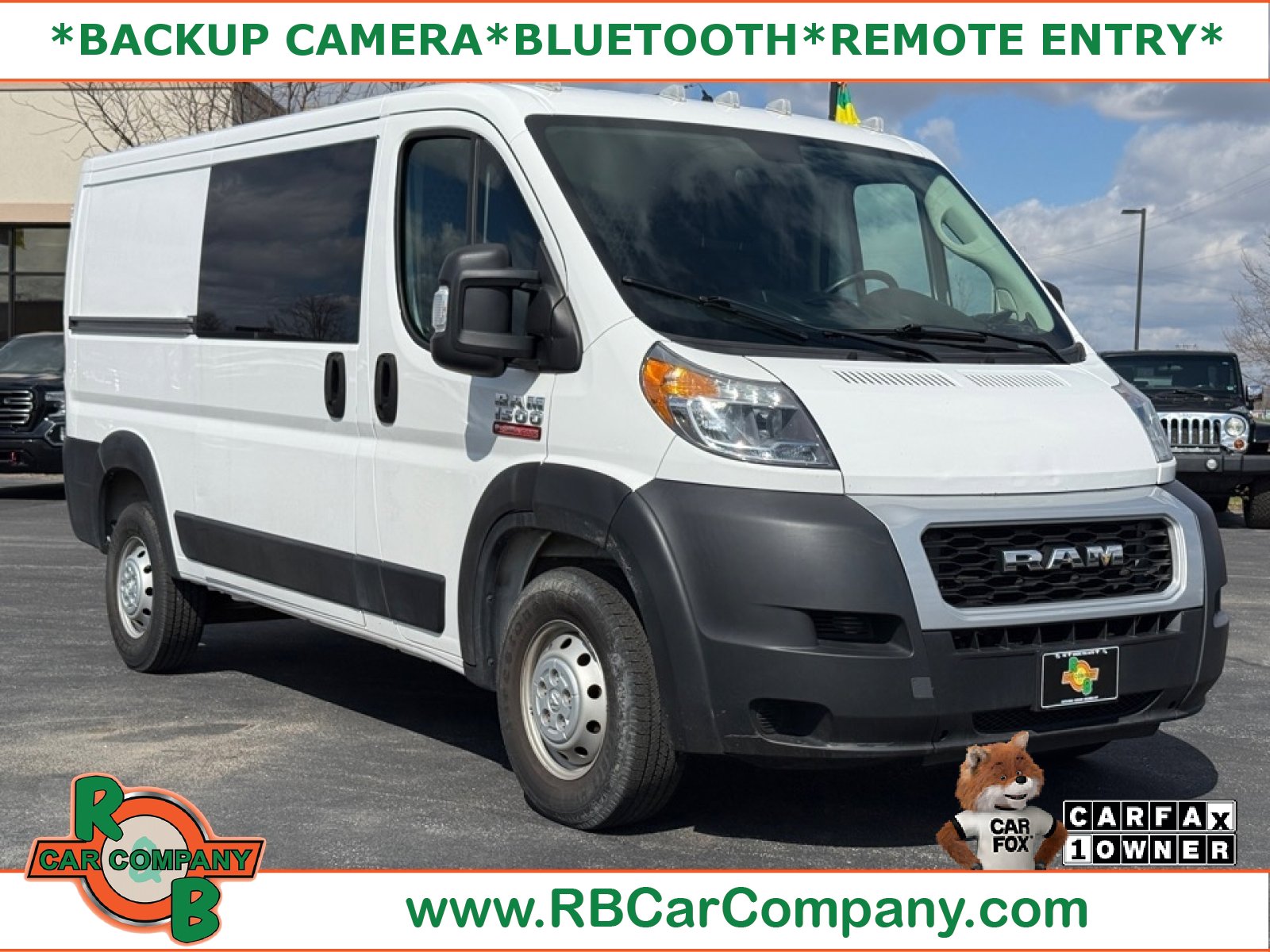 Used 2019 RAM ProMaster 1500