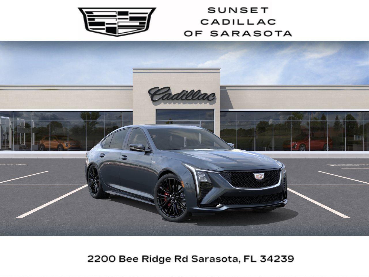 New 2026 Cadillac CT5 V w/ LPO, ONYX Package AWD/4WD video 1