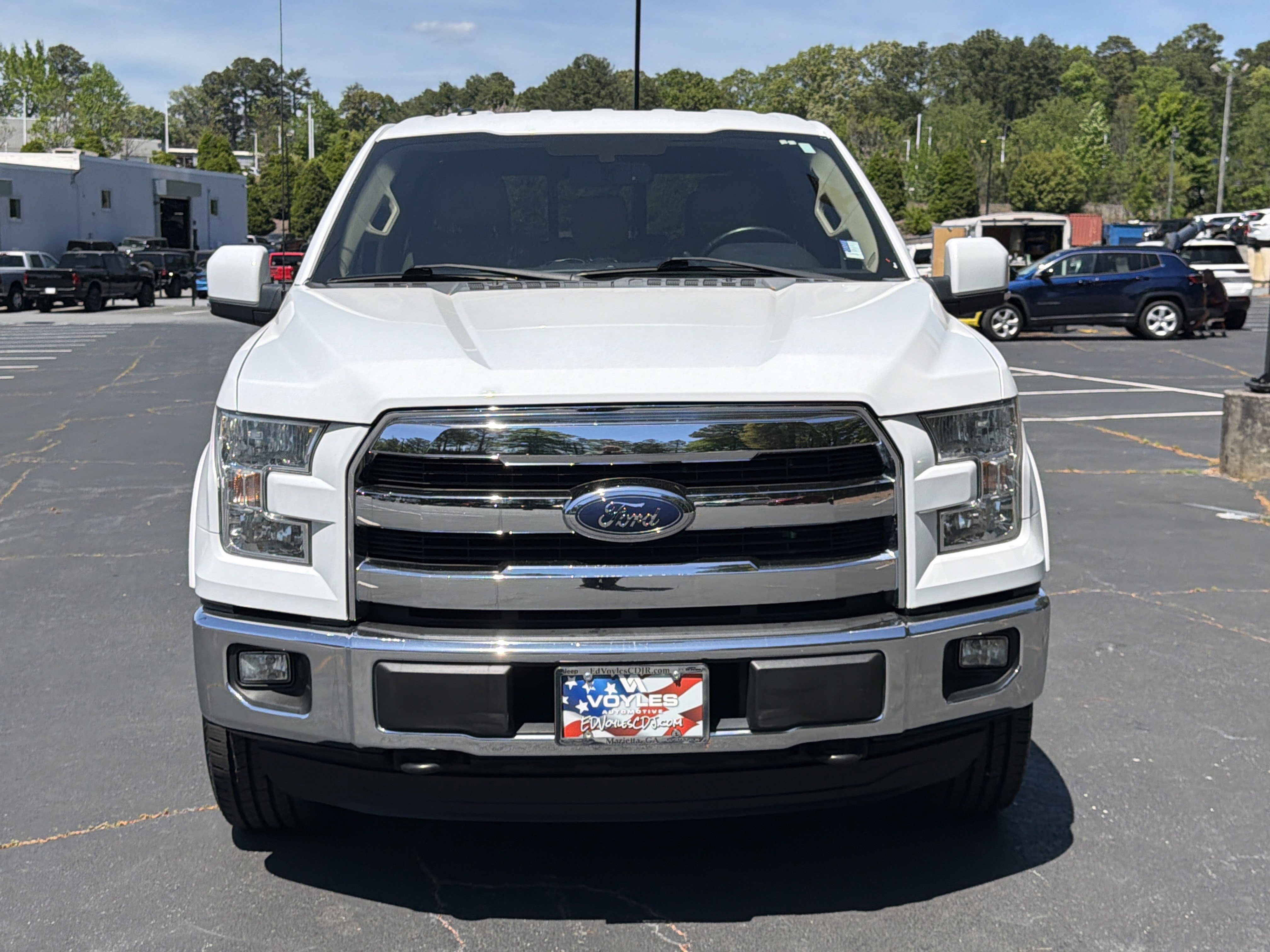 Used 2015 Ford F150 Lariat w/ Trailer Tow Package AWD/4WD image 2