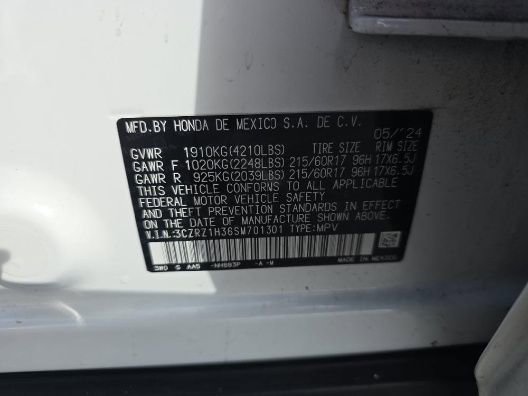 Used 2025 Honda HR-V LX image 9