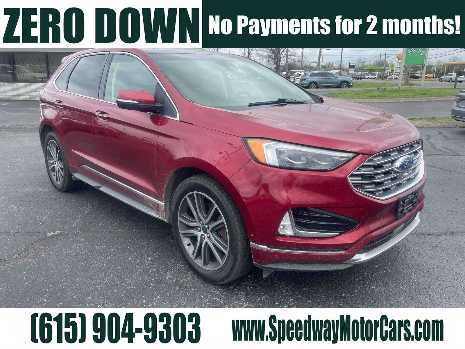 Used 2019 Ford Edge Titanium w/ Equipment Group 301A AWD/4WD image 1
