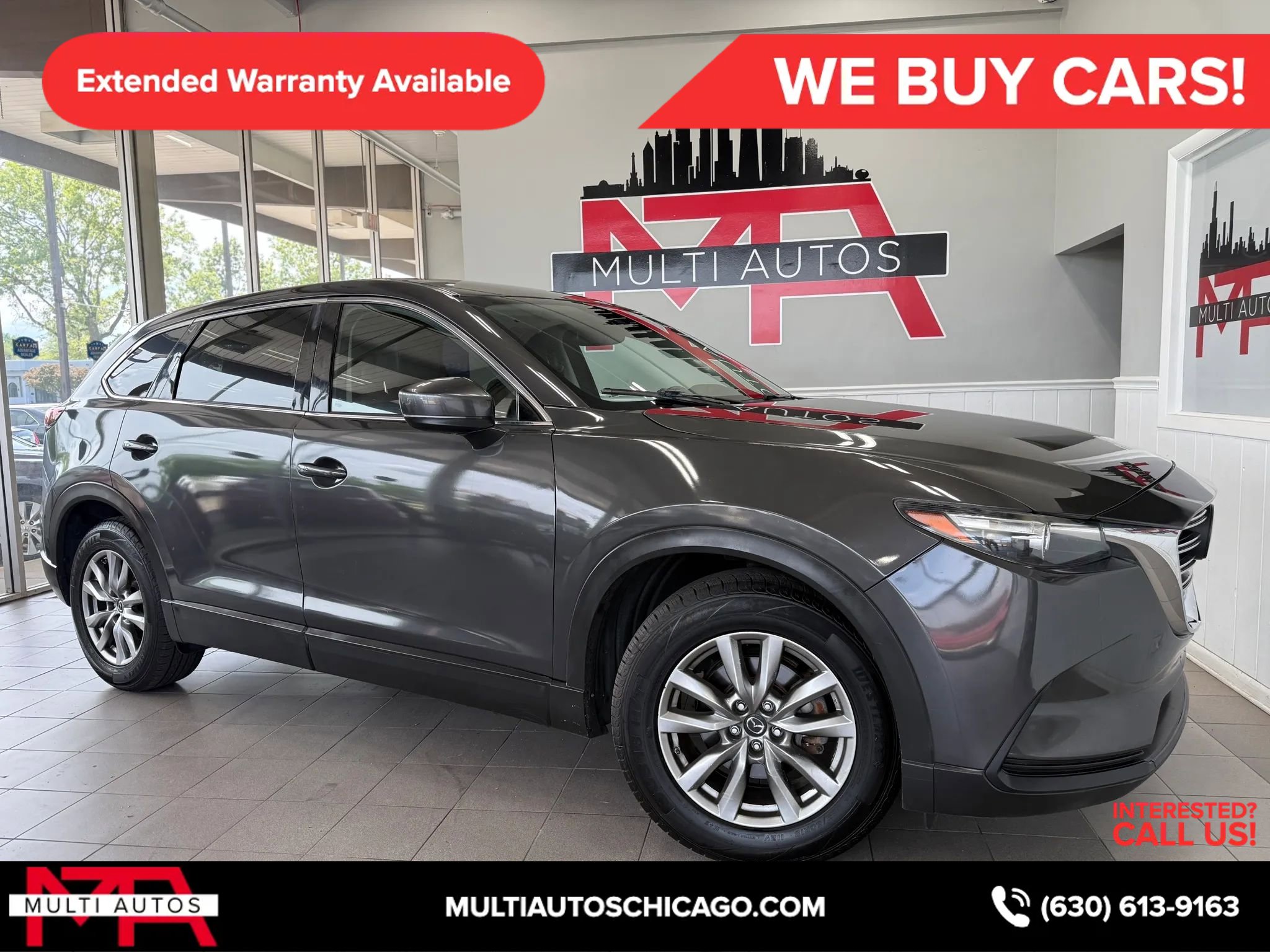 Used 2018 MAZDA CX-9 Touring AWD/4WD image 2
