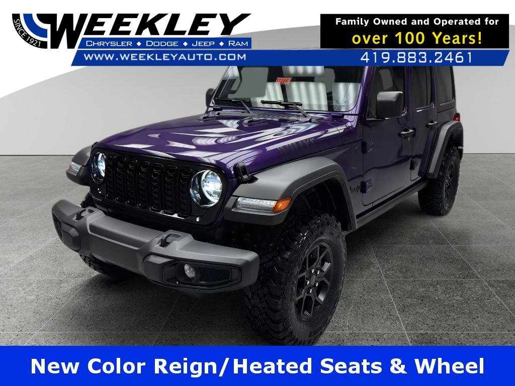 New 2026 Jeep Wrangler Willys AWD/4WD image 1