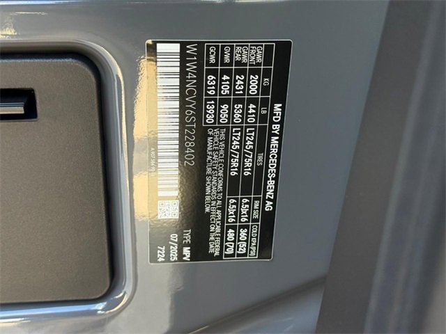 New 2025 Mercedes-Benz Sprinter 2500 image 17