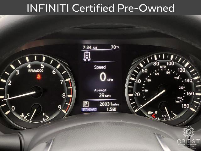Certified 2023 INFINITI Q50 Sensory image 18