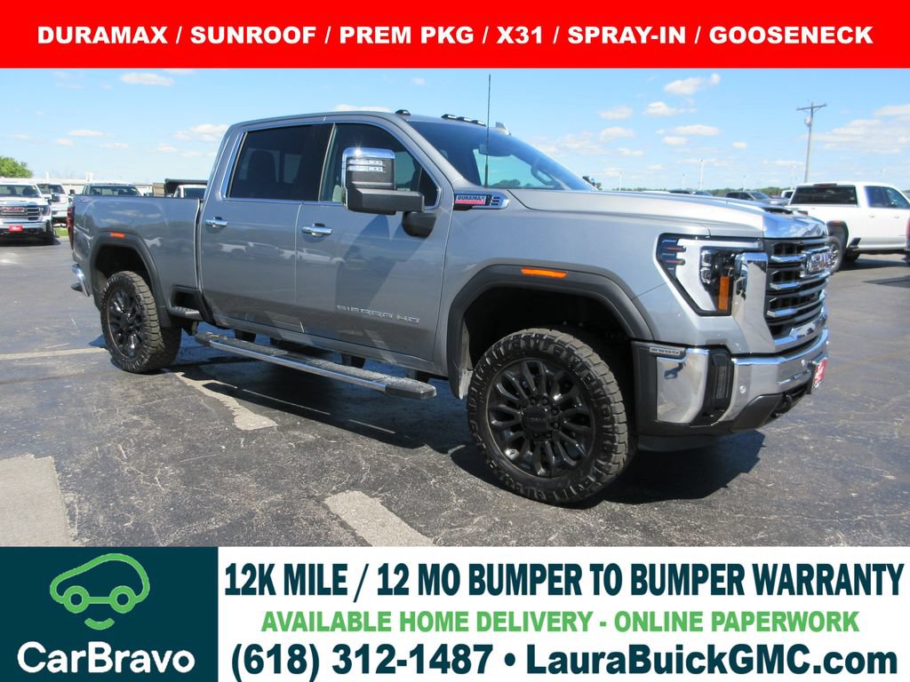 Certified 2025 GMC Sierra 2500 SLT w/ SLT Premium Package AWD/4WD image 1
