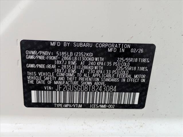 New 2026 Subaru Crosstrek 2.5i Sport image 19