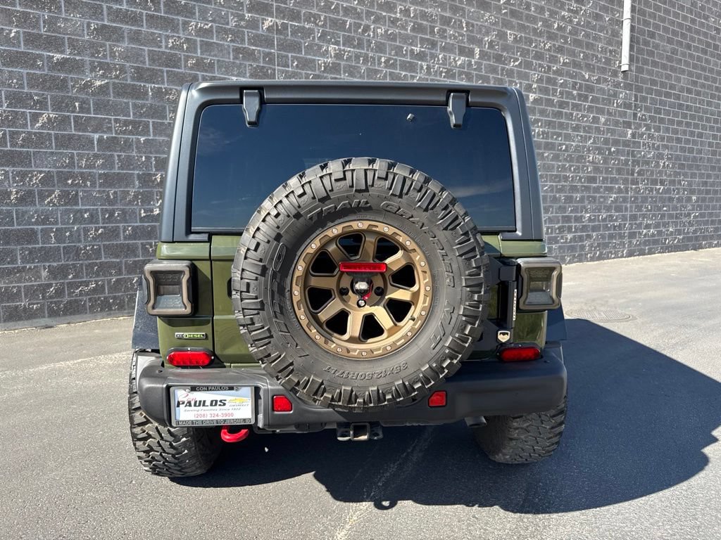 Used 2022 Jeep Wrangler Unlimited Rubicon w/ Steel Bumper Group AWD/4WD image 5