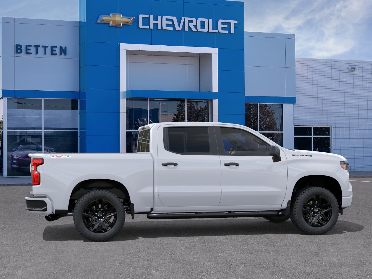 New 2026 Chevrolet Silverado 1500 Custom w/ Turbomax Blackout Package AWD/4WD image 5