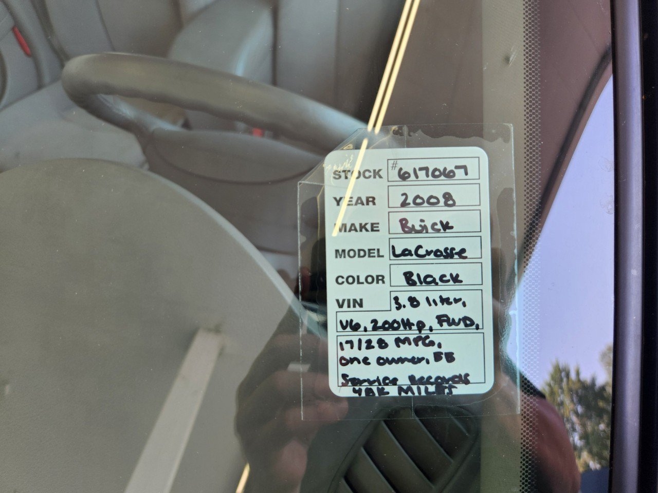 Used 2008 Buick LaCrosse CX FWD image 13