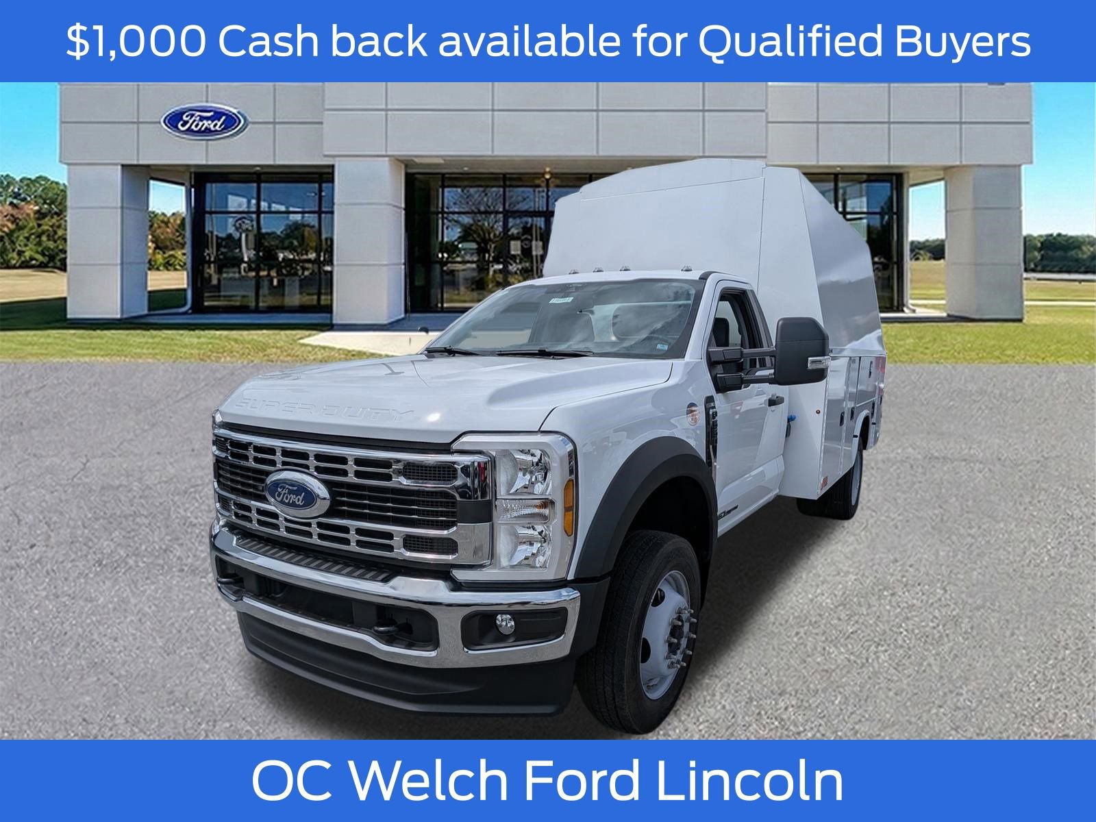 New 2026 Ford F550 4x4 Regular Cab Super Duty w/ XL Chrome Package image 5