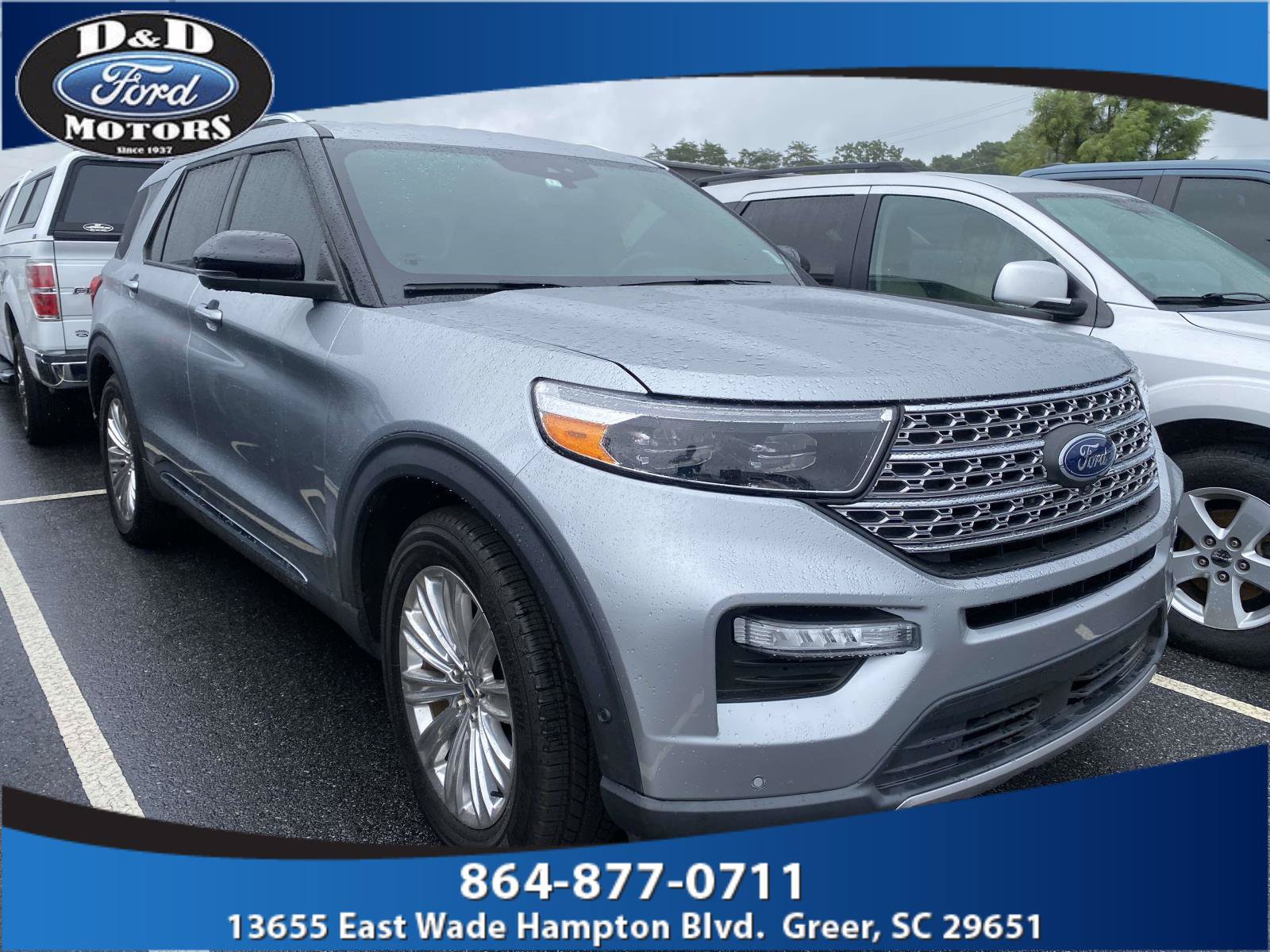 Used 2020 Ford Explorer Limited w/ Class III Trailer Tow Package