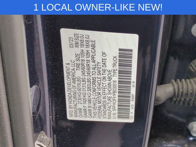 Used 2023 Honda Ridgeline RTL image 42