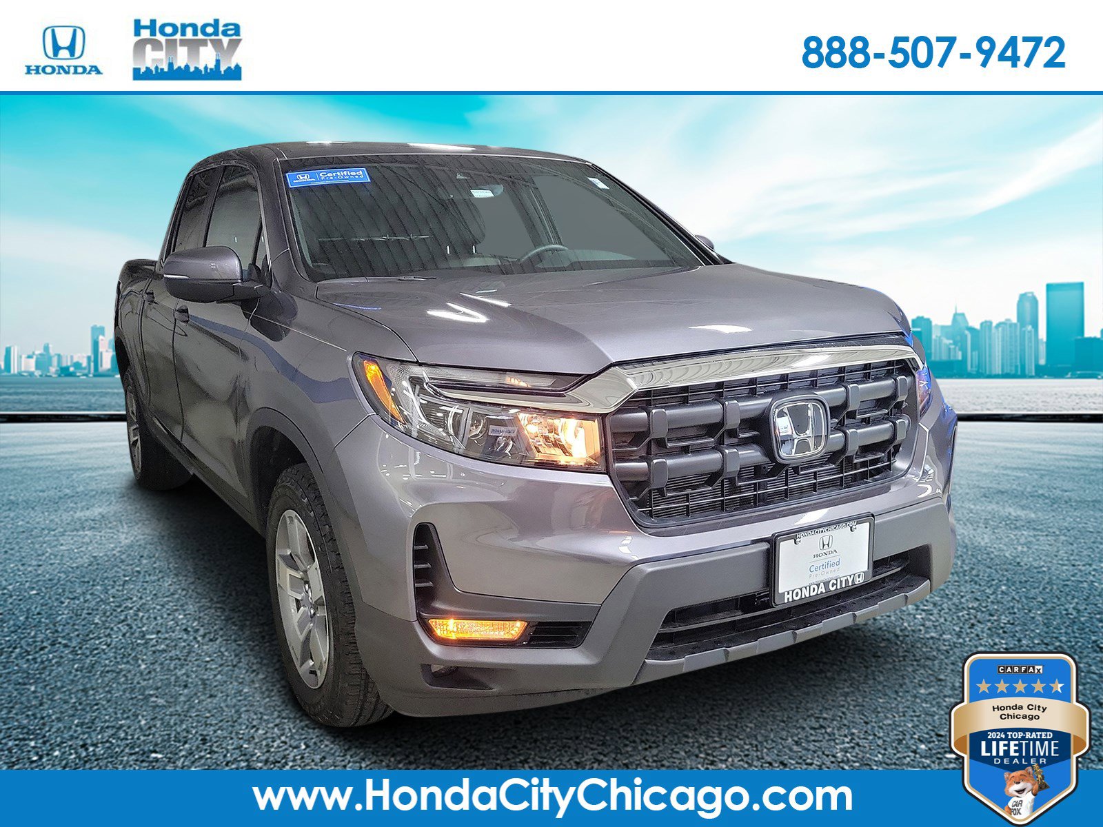 Certified 2025 Honda Ridgeline RTL image 1
