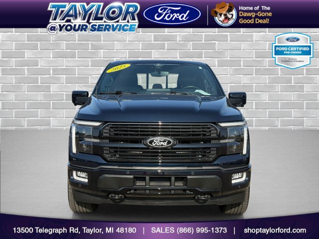 Certified 2025 Ford F150 Platinum w/ Equipment Group 702A High AWD/4WD image 2