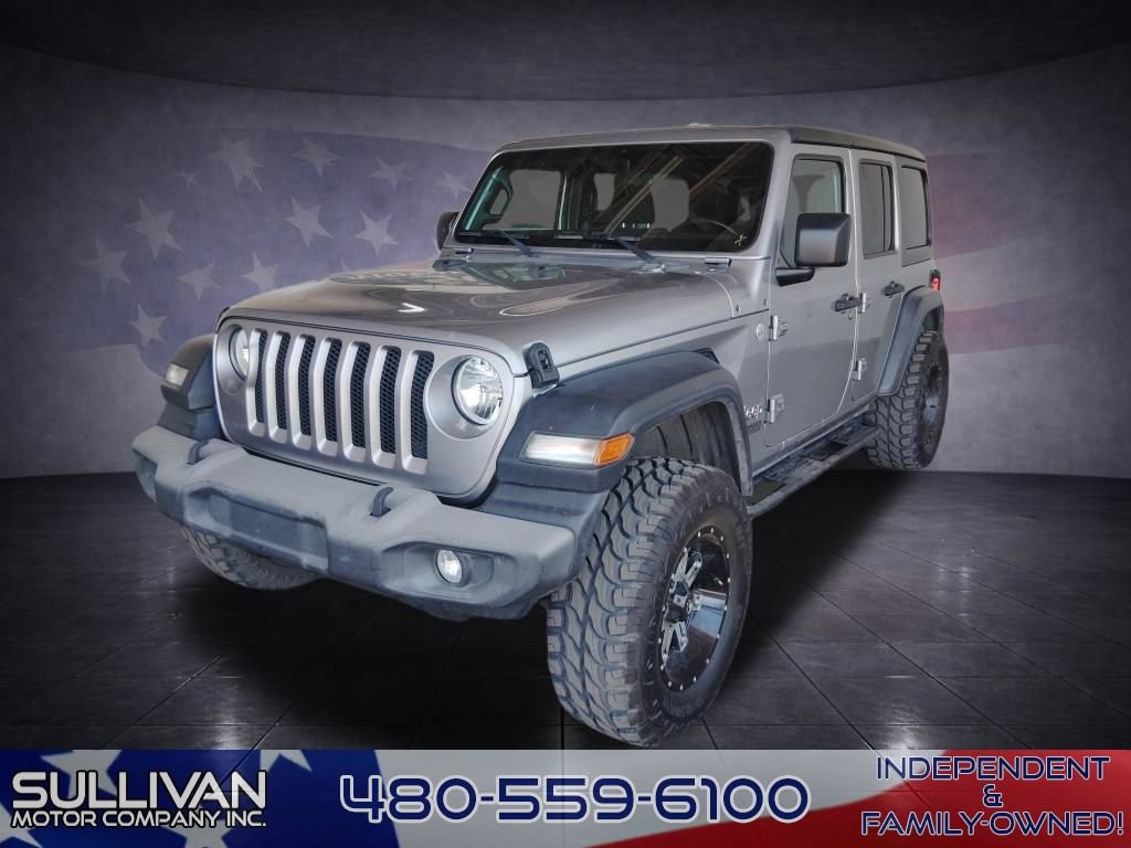 Used 2018 Jeep Wrangler Unlimited Sport S AWD/4WD image 1