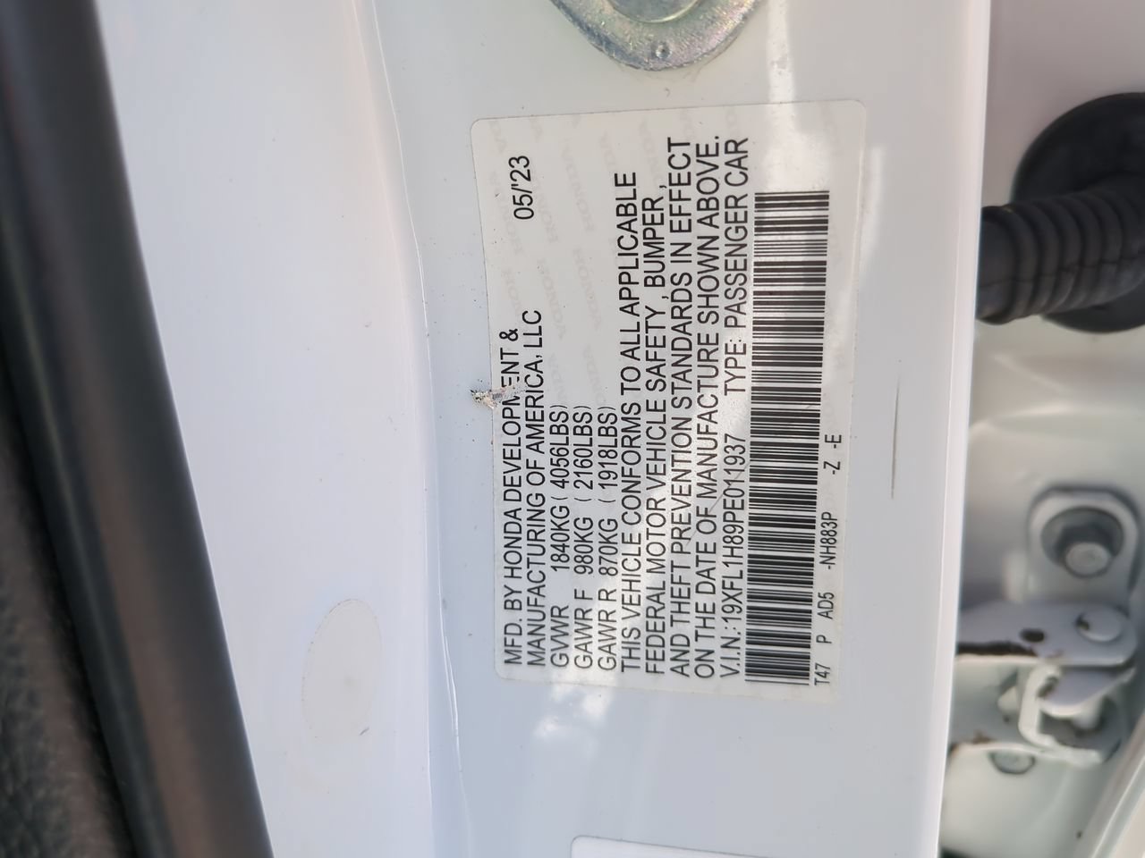 Used 2023 Honda Civic Sport Touring image 23