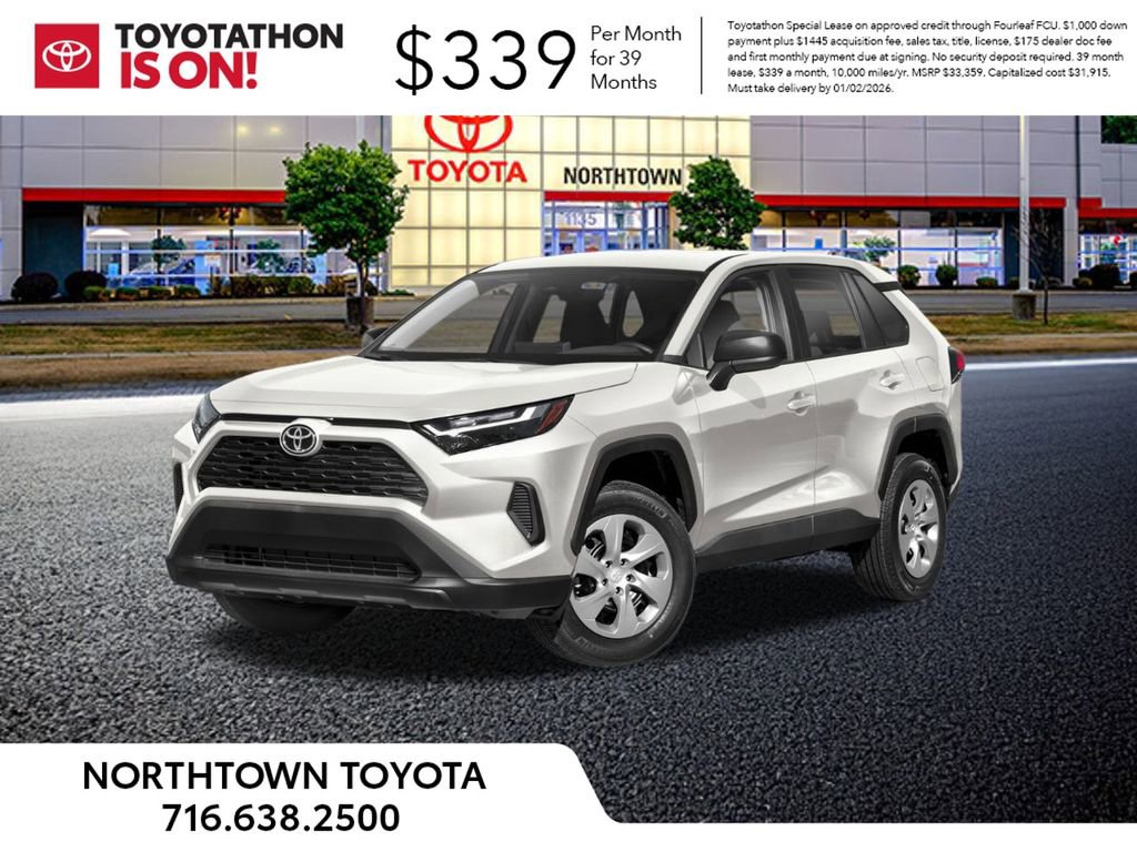 New 2025 Toyota RAV4 LE
