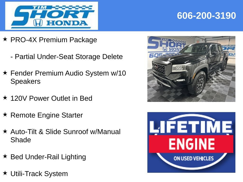 Used 2023 Nissan Frontier PRO-4X w/ Pro-4X Premium Package AWD/4WD image 17