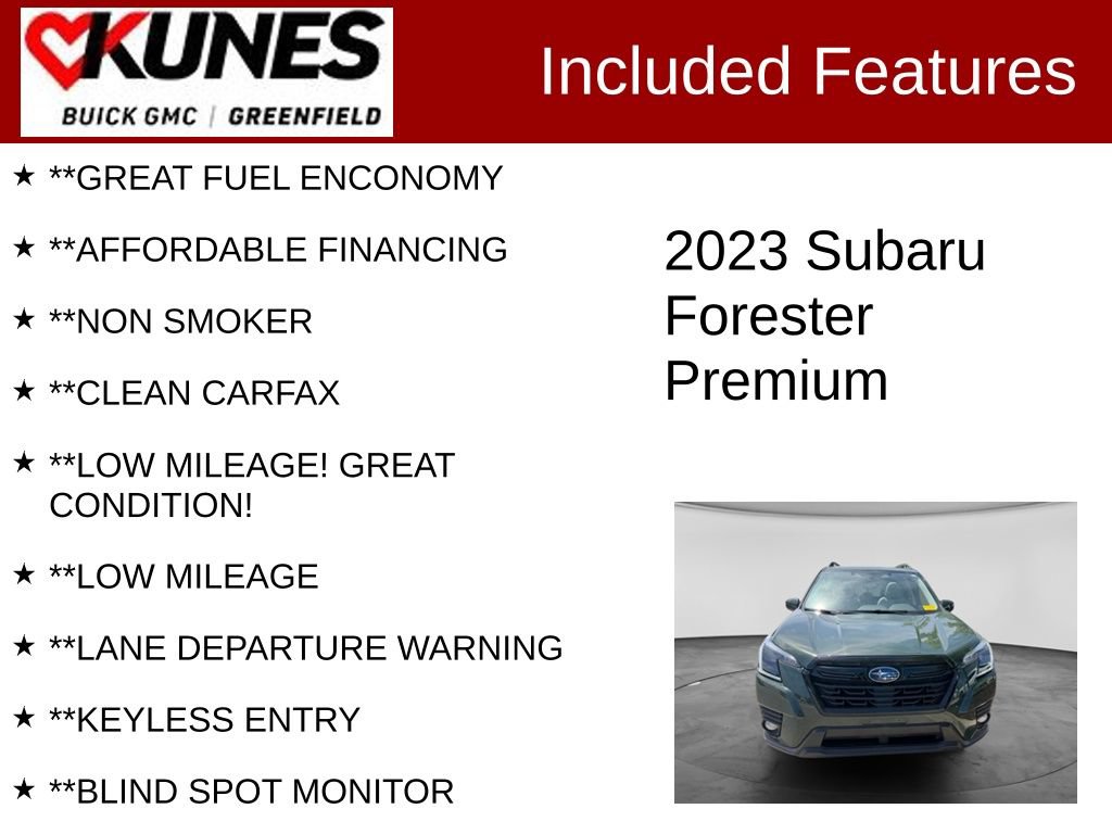 Used 2023 Subaru Forester Premium AWD/4WD image 3