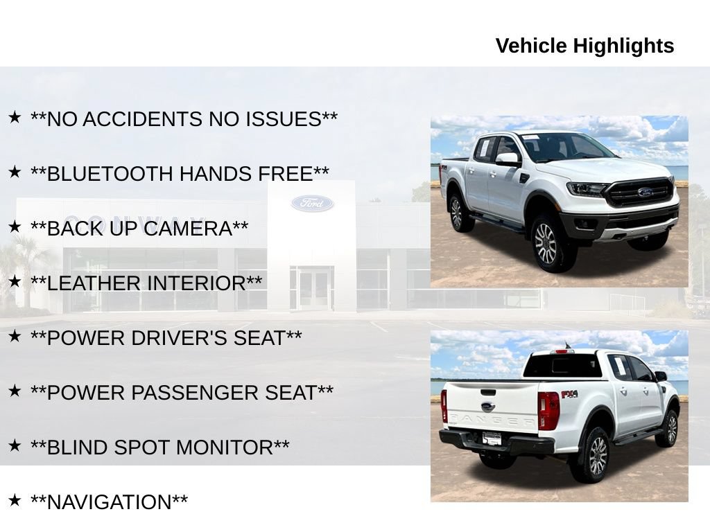 Certified 2022 Ford Ranger Lariat w/ Equipment Group 501A High AWD/4WD image 6