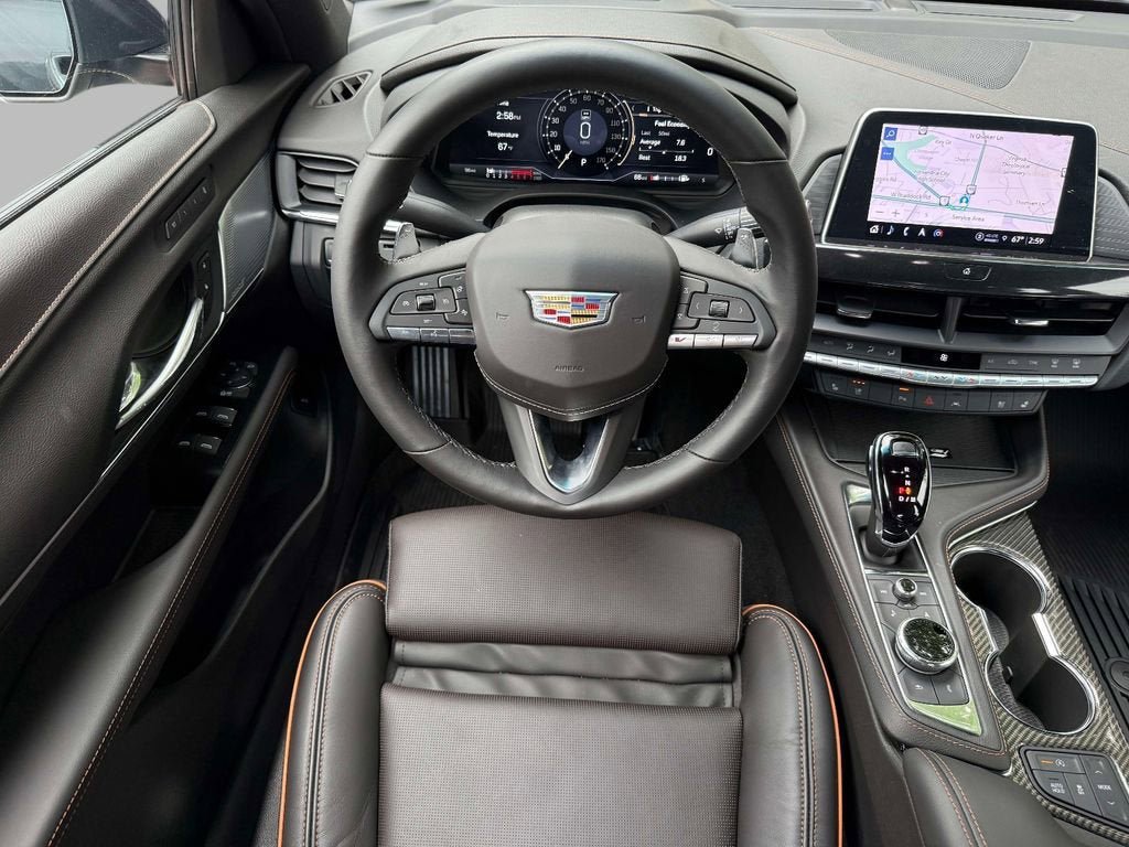 New 2026 Cadillac CT4 V w/ Navigation Package AWD/4WD image 3