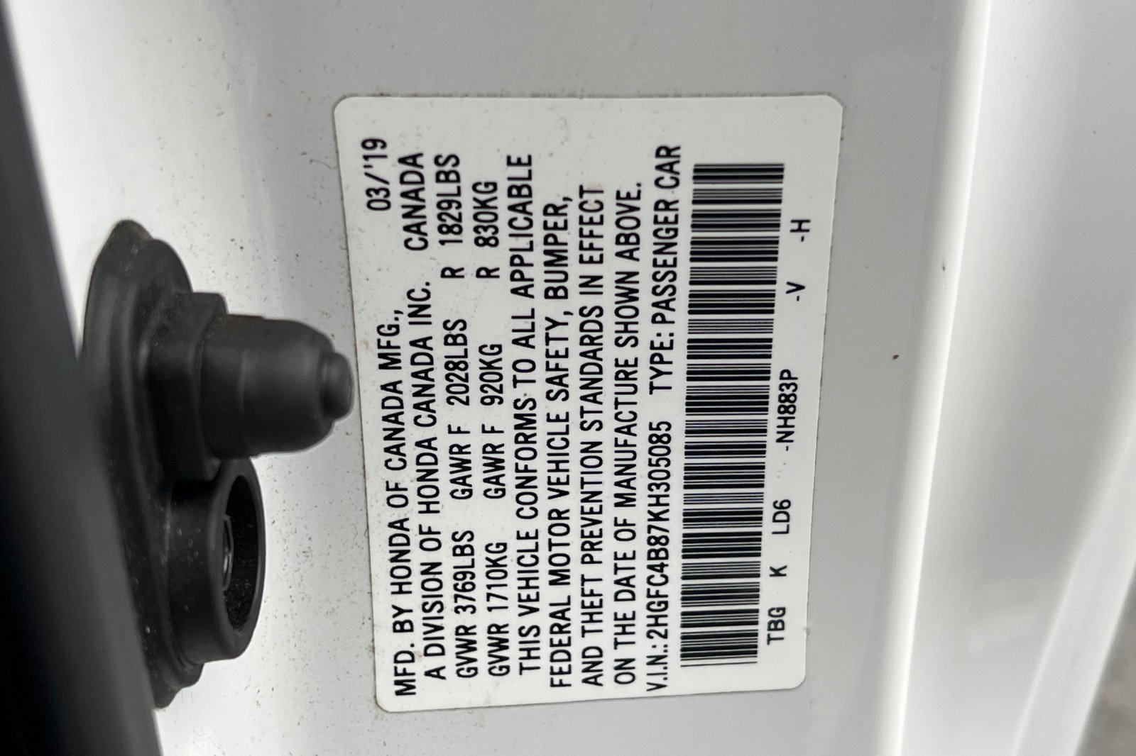 Used 2019 Honda Civic Sport image 32