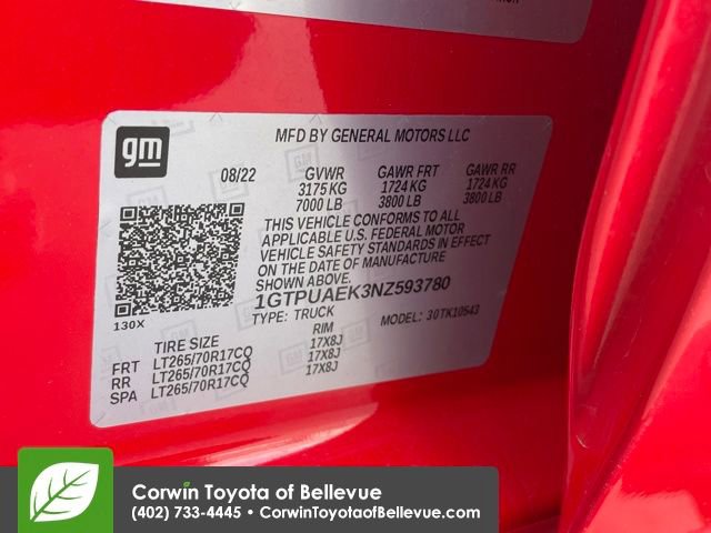 Used 2022 GMC Sierra 1500 Pro w/ Pro Value Package image 30