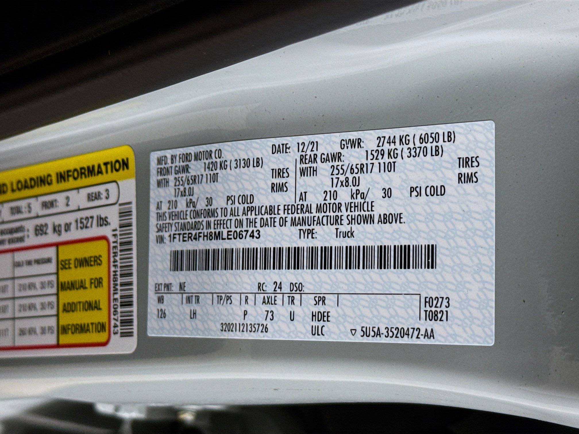 Used 2021 Ford Ranger XLT w/ Equipment Group 301A Mid image 36