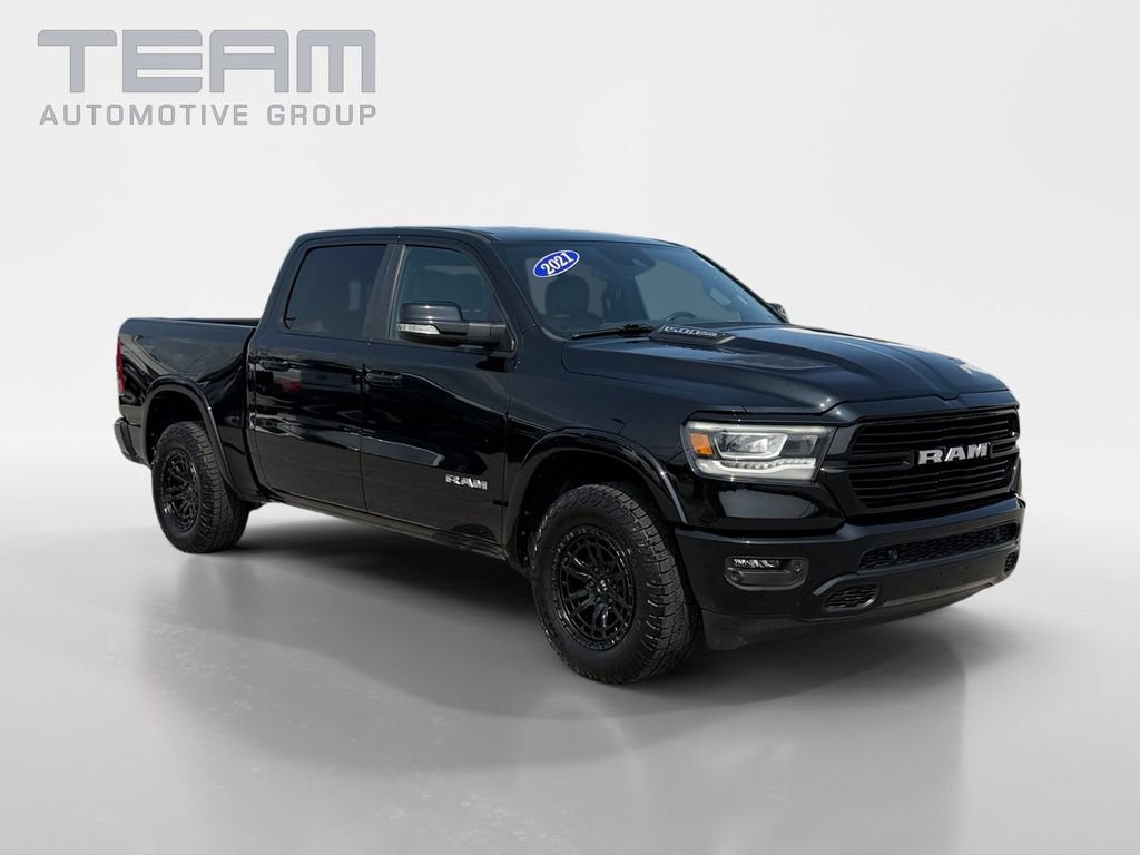 Used 2021 RAM 1500 Laramie w/ Sport Appearance Package AWD/4WD video 1