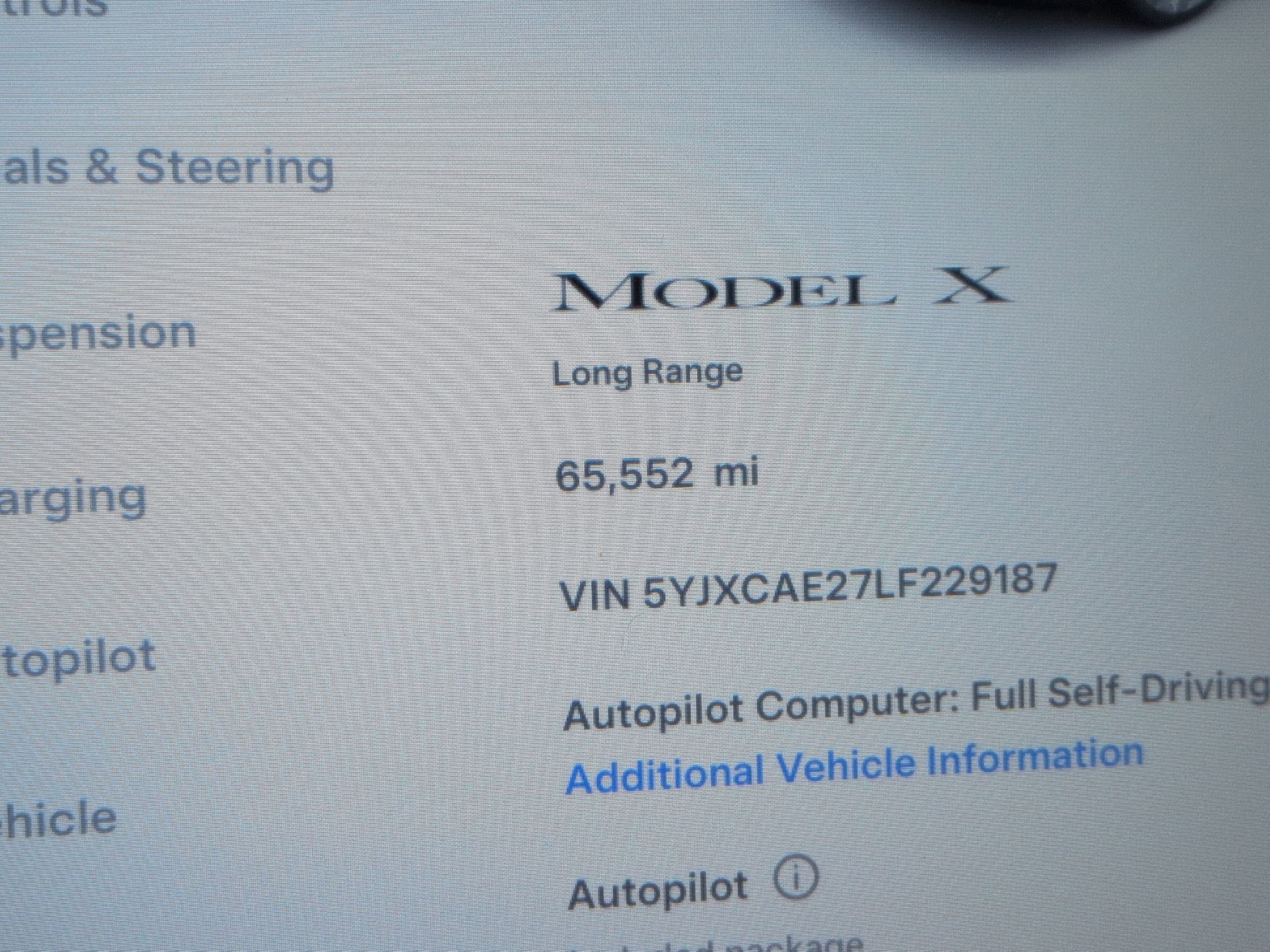 Used 2020 Tesla Model X Long Range image 22