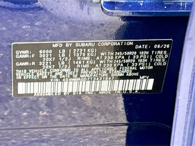 New 2026 Subaru Ascent Limited AWD/4WD image 25