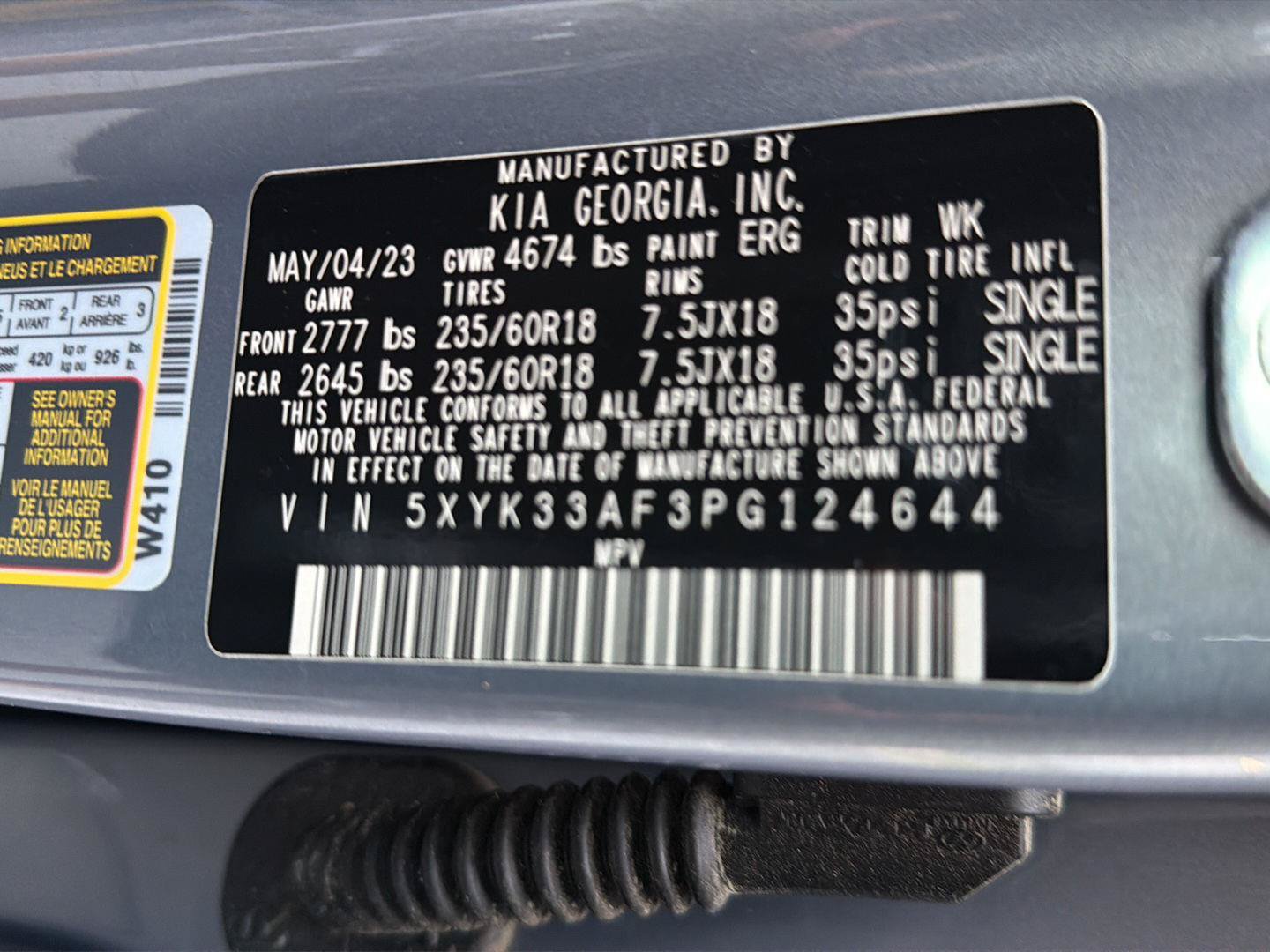 Used 2023 Kia Sportage EX FWD image 40