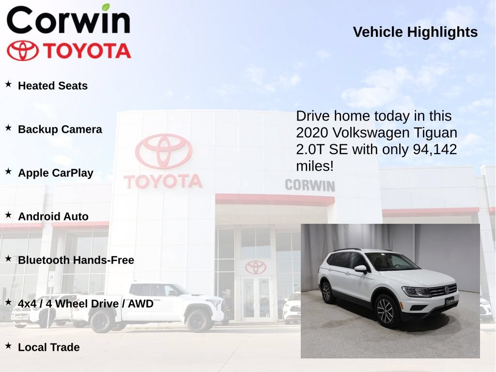 Used 2020 Volkswagen Tiguan SE AWD/4WD image 6