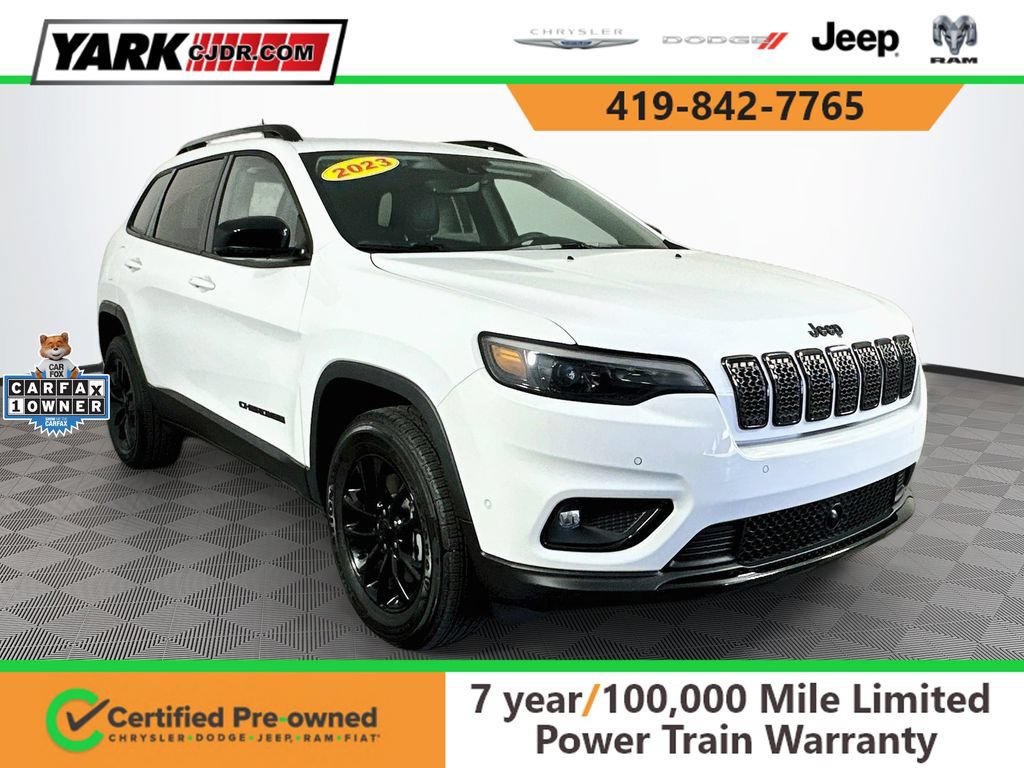 Certified 2023 Jeep Cherokee Altitude Lux