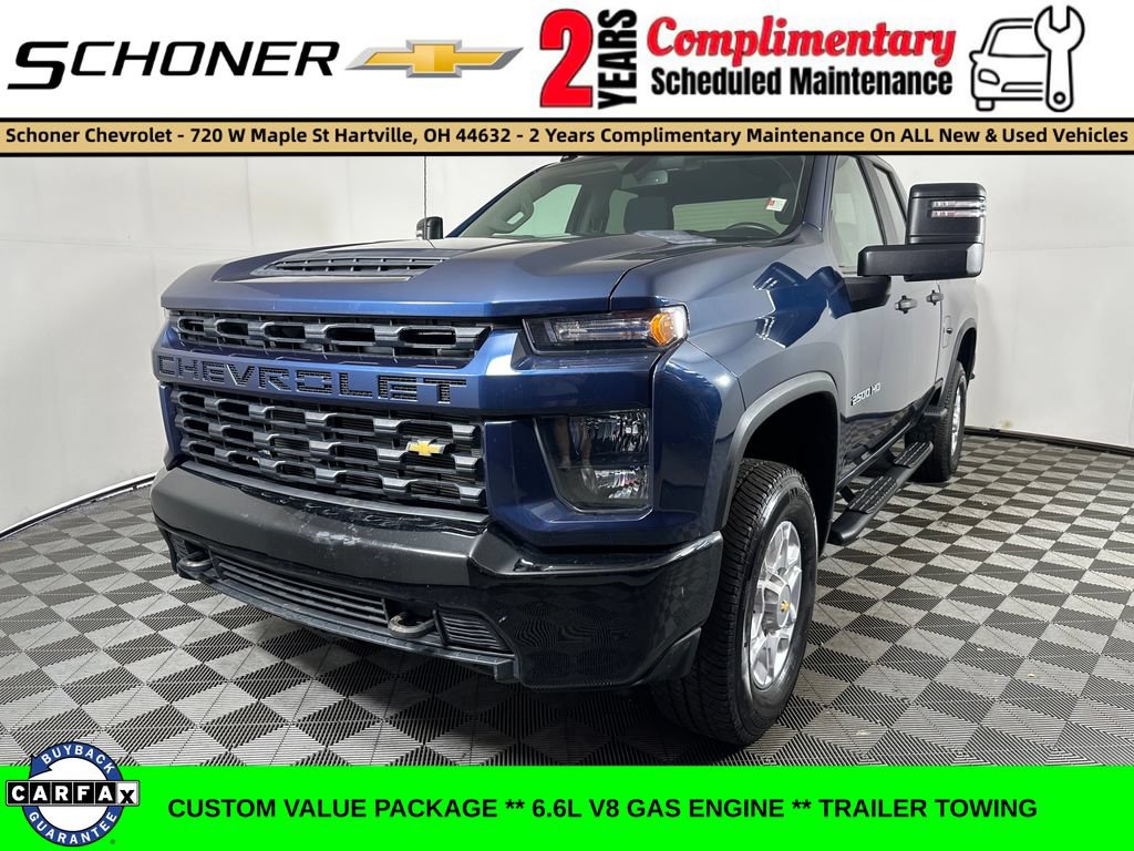 Used 2021 Chevrolet Silverado 2500 Custom w/ Custom Value Package AWD/4WD image 1