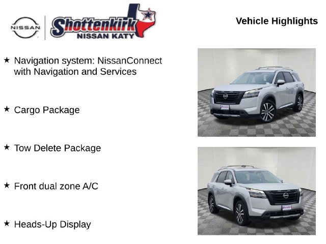 Used 2024 Nissan Pathfinder Platinum w/ Cargo Package FWD image 6