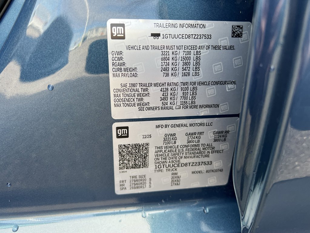 New 2026 GMC Sierra 1500 Elevation w/ Elevation Premium Package image 16