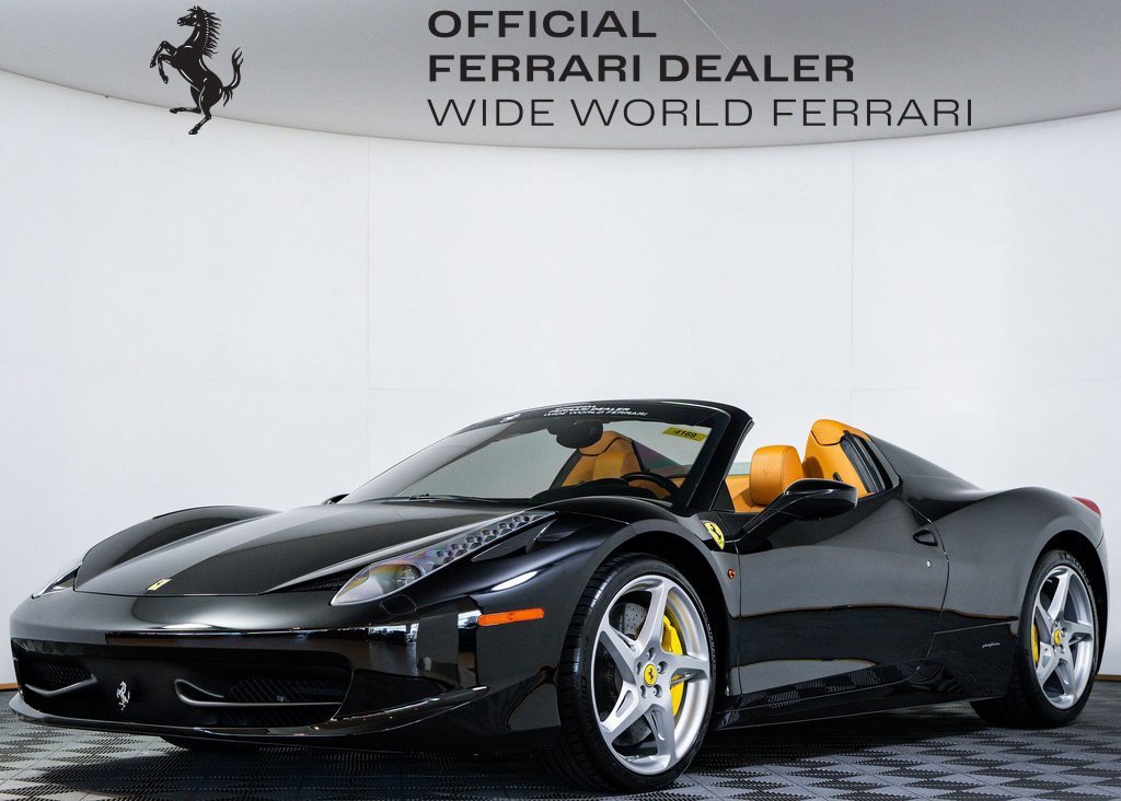 Certified 2015 Ferrari 458 Spider