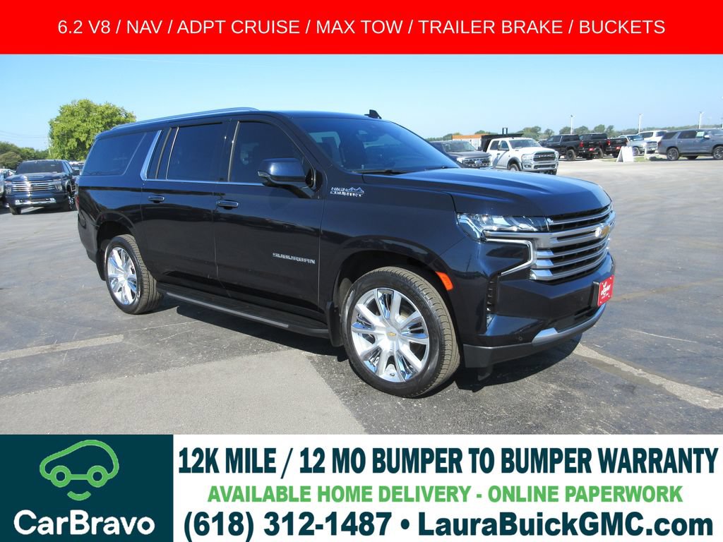 Certified 2023 Chevrolet Suburban High Country w/ Max Trailering Package AWD/4WD image 1