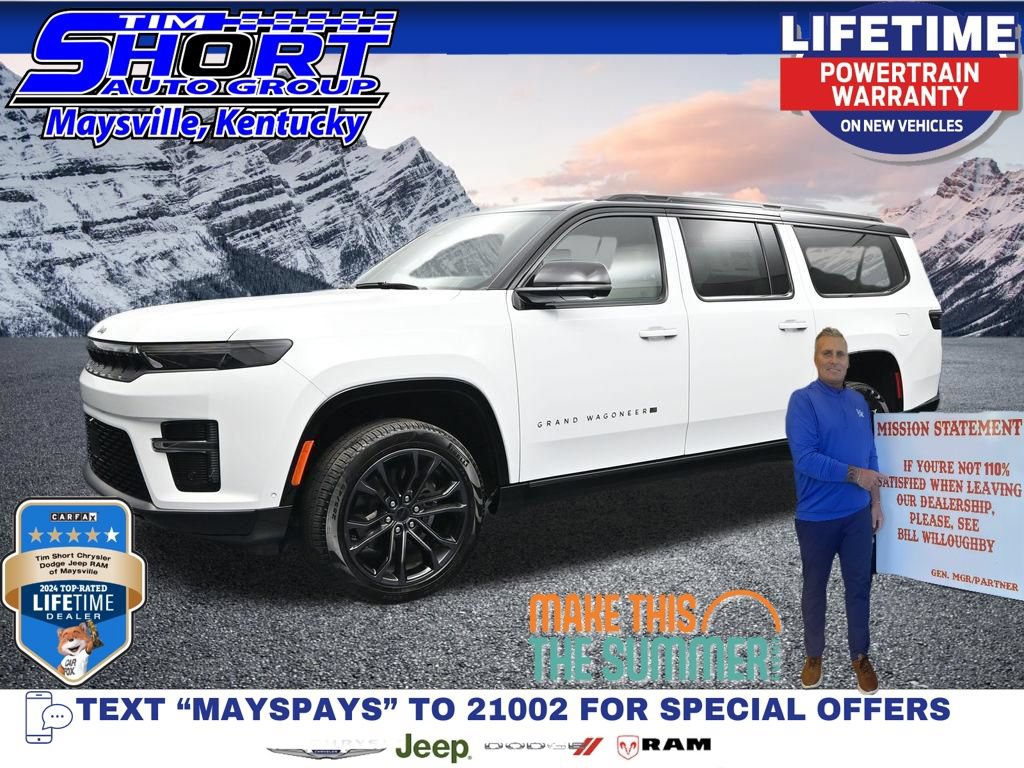 New 2026 Jeep Grand Wagoneer L Summit AWD/4WD 360° Tour