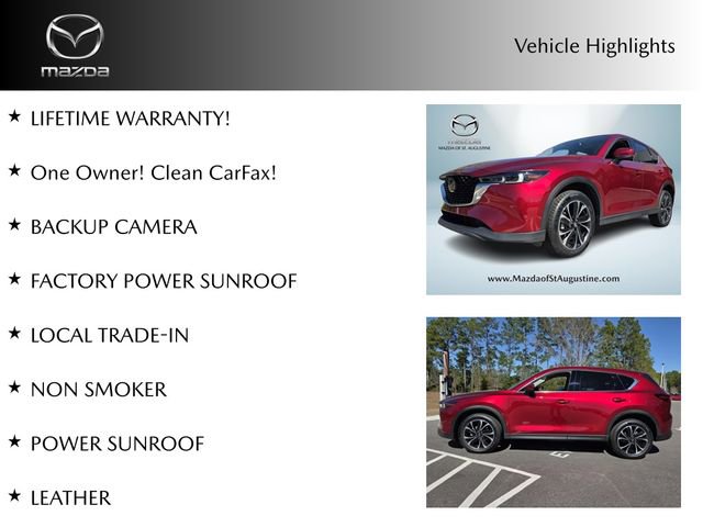 Used 2023 MAZDA CX-5 AWD 2.5 S w/ Premium Package image 2