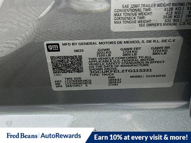 New 2026 Chevrolet Silverado 1500 LT Trail Boss w/ Convenience Package II image 21