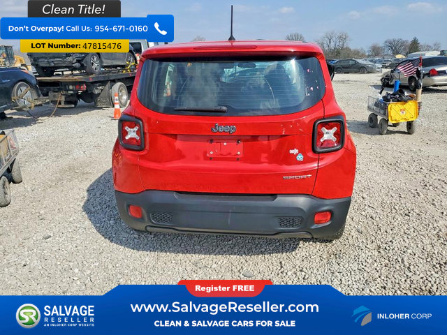 Used 2015 Jeep Renegade Sport w/ Power & Air Group FWD image 8