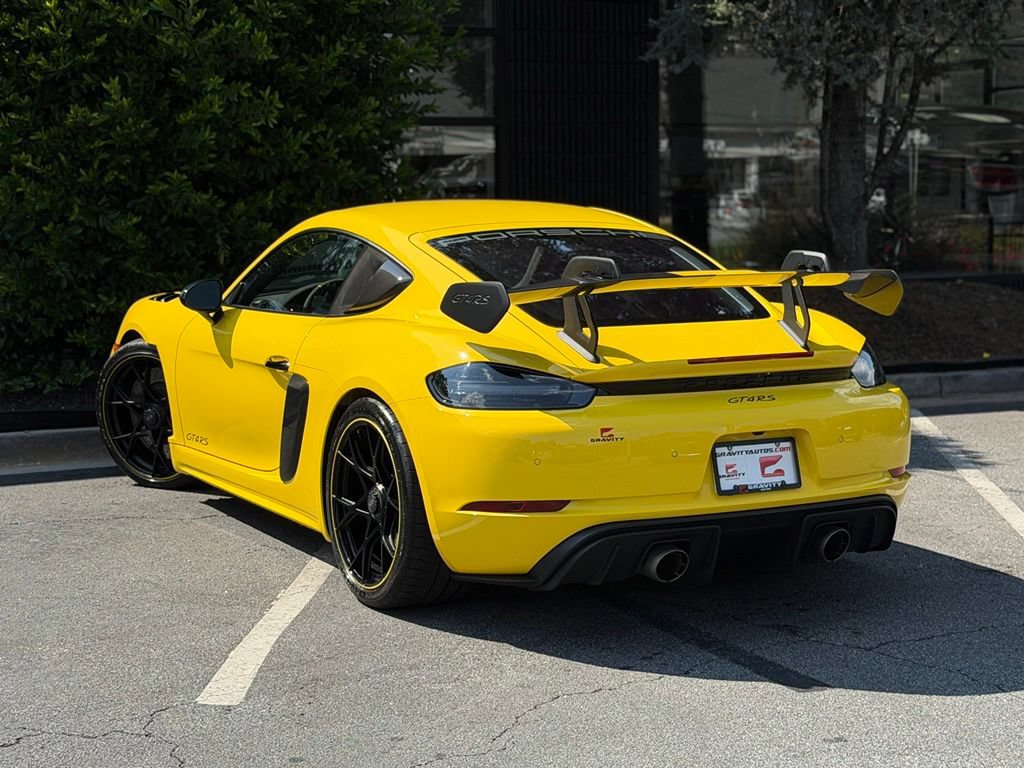 Used 2025 Porsche 718 Cayman GT4 RS w/ Weissach Package RWD image 19