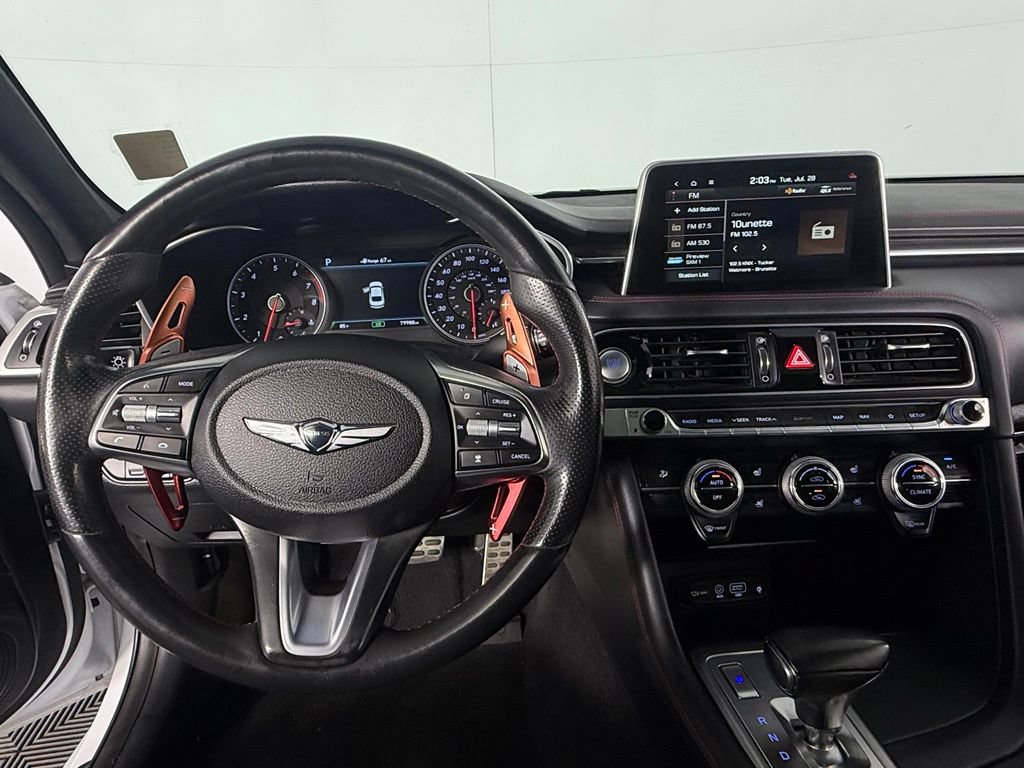 Used 2019 Genesis G70 3.3T Advanced w/ Sport Package RWD image 10